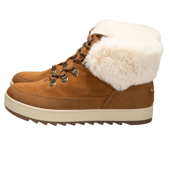 Koolaburra by UGG Womens Tynlee Lace-up Fashion Boot Chestnut Size 10 M - Picture 6 of 13